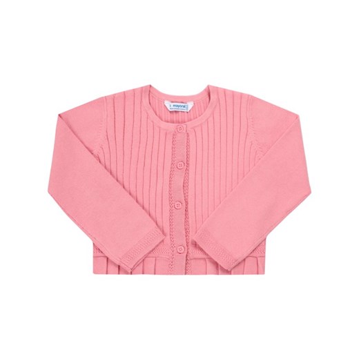 Różowy sweter dziewczęcy Mayoral 