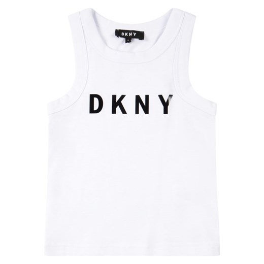 Bluzka dziewczęca DKNY na ramiączkach 
