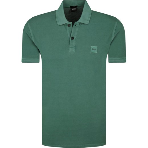 BOSS Hugo t-shirt męski zielony z krótkim rękawem 