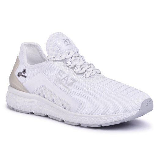 Sneakersy EA7 EMPORIO ARMANI - X8X054 XK044 00175 White/Silver  Emporio Armani 42 2/3 eobuwie.pl