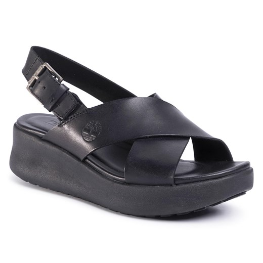 Sandały TIMBERLAND - Los Angeles Wind 0A1MOK015 Black Timberland 38 eobuwie.pl