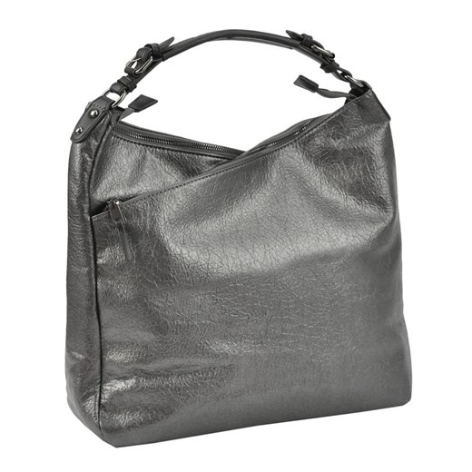 Shopper bag Lookat mieszcząca a8 czarna do ręki 