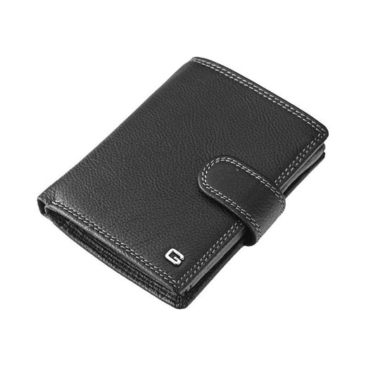 Stylowy skórzany portfel męsk iGregorio N992L-VD czarny