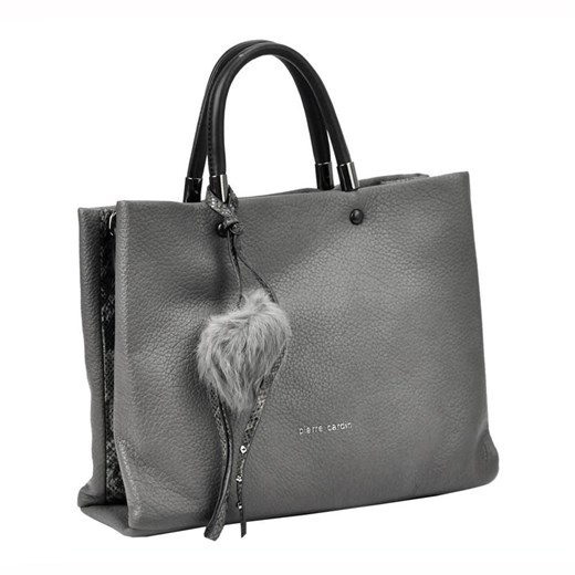 Pierre Cardin shopper bag elegancka matowa 