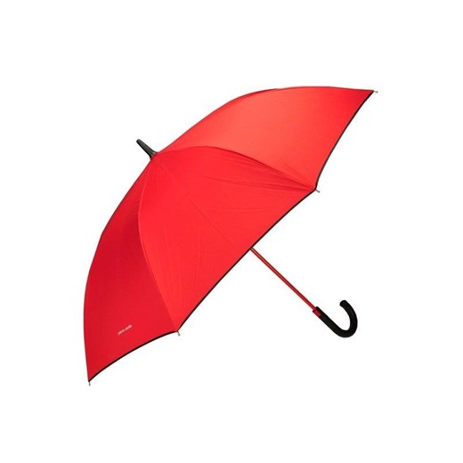Parasol czerwony Pierre Cardin bez wzorów 