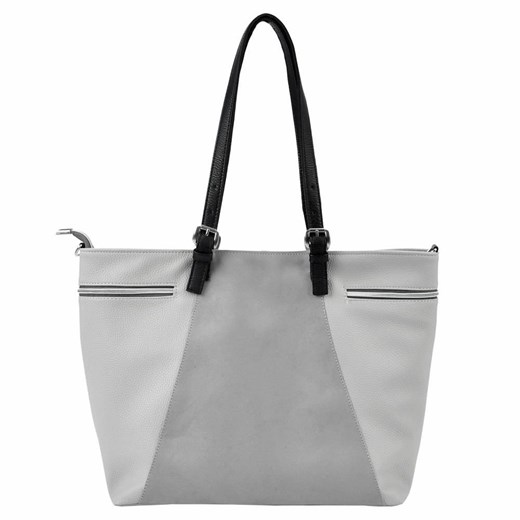 Shopper bag Patrizia Piu bez dodatków na ramię duża matowa 