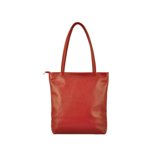 Shopper bag Patrizia Piu elegancka na ramię bez dodatków matowa 