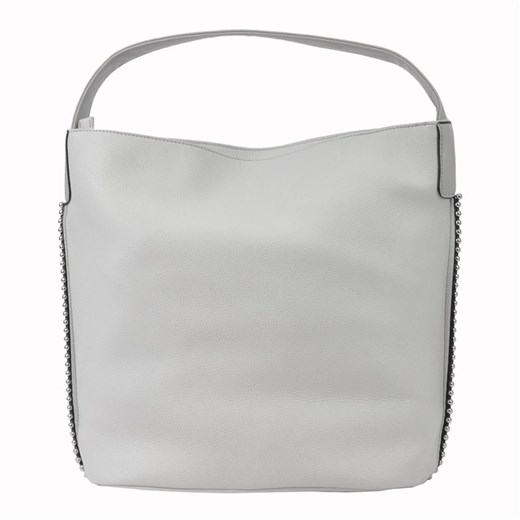 Shopper bag Pierre Cardin ze zdobieniami bez dodatków 