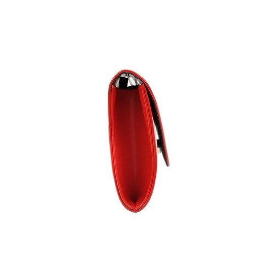 Kopertówka Rovicky czerwona do ręki elegancka mała lakierowana 