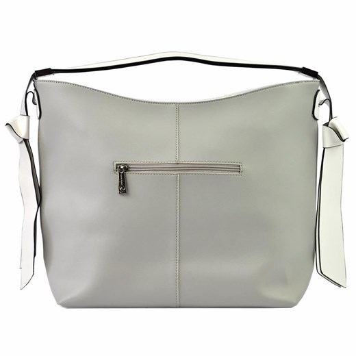 Shopper bag Pierre Cardin bez dodatków na ramię matowa średniej wielkości 