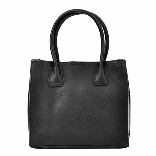 Shopper bag czarna Pierre Cardin 