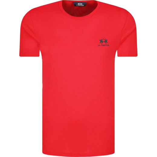 T-shirt męski La Martina czerwony 