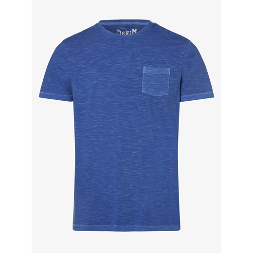 DENIM by Nils Sundström - T-shirt męski, niebieski  Denim By Nils Sundström L vangraaf