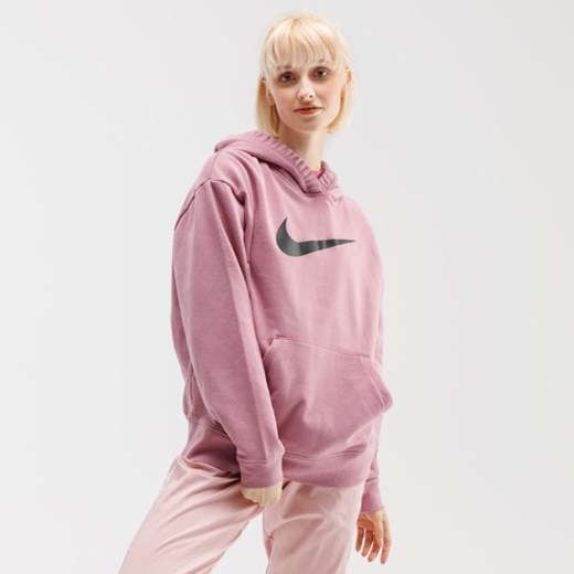 Bluza damska Nike w nadruki krótka 