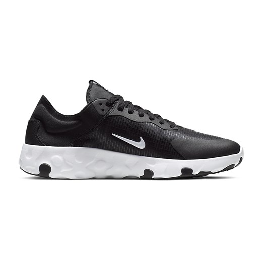Buty sportowe męskie Nike sznurowane czarne skórzane 