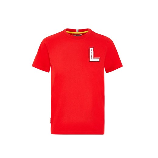 T-shirt chłopięce Scuderia Ferrari F1 Team z krótkim rękawem