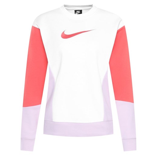 Bluza damska Nike sportowa krótka z aplikacjami  