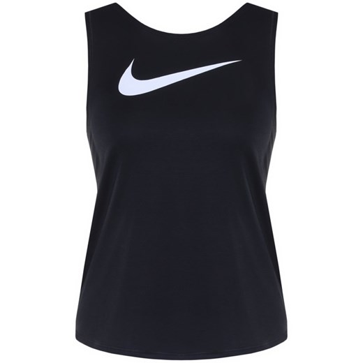 Bluzka damska Nike czarna w nadruki 