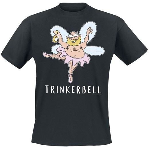 Trinkerbell T-Shirt - czarny   L 