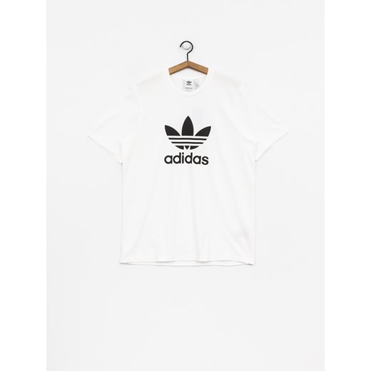 Biały t-shirt męski Adidas Originals z krótkim rękawem 