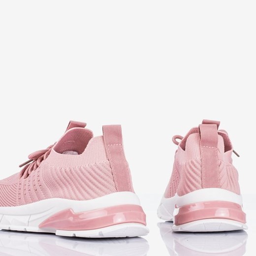 Różowe sportowe buty damskie Brighton - Obuwie Royalfashion.pl  38 