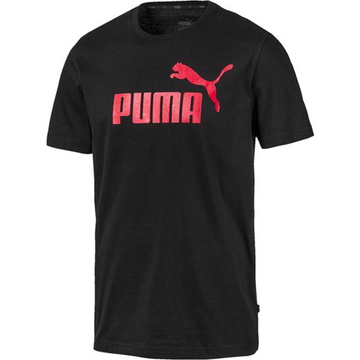 Koszulka sportowa Puma czarna bawełniana 
