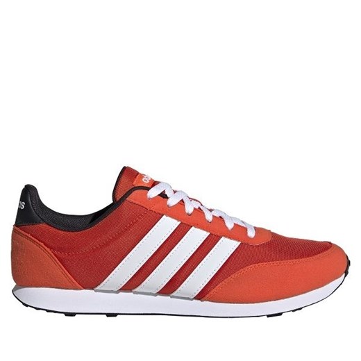 Buty sportowe męskie Adidas czerwone z zamszu 