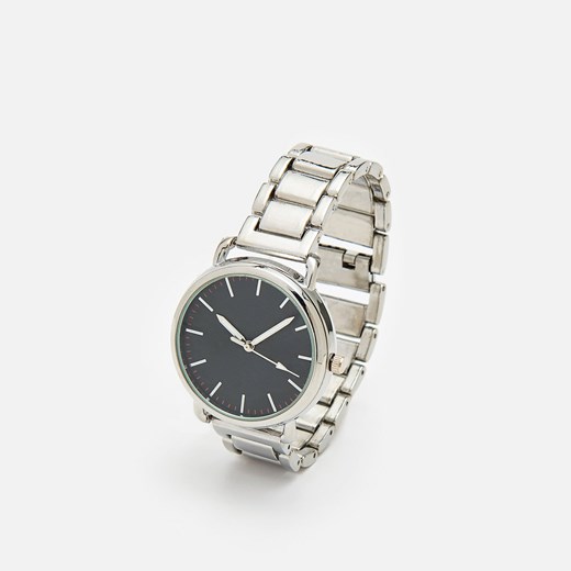 Srebrny zegarek Cropp 