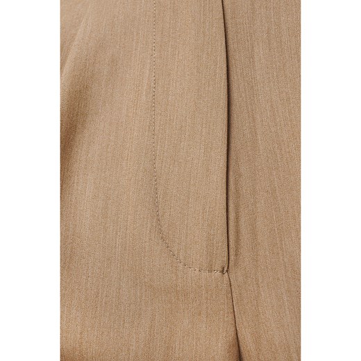 Spodnie - straight fit - w kolorze beżowym  NA-KD 38 okazyjna cena Limango Polska 