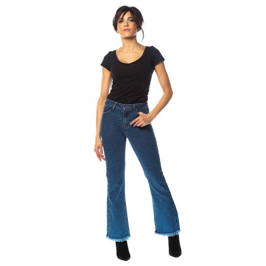 Jeansy damskie Special Jeans w miejskim stylu bez wzorów 