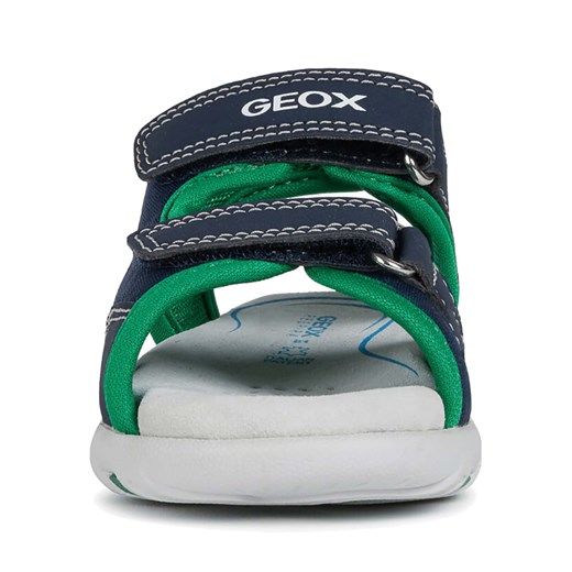 Sandały dziecięce Geox bez wzorów na rzepy 