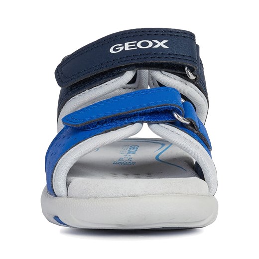Niebieskie sandały dziecięce Geox na rzepy 