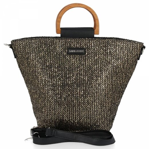 Shopper bag David Jones do ręki glamour 