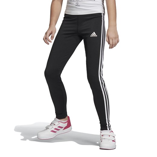 Spodnie damskie Adidas sportowe z aplikacją 