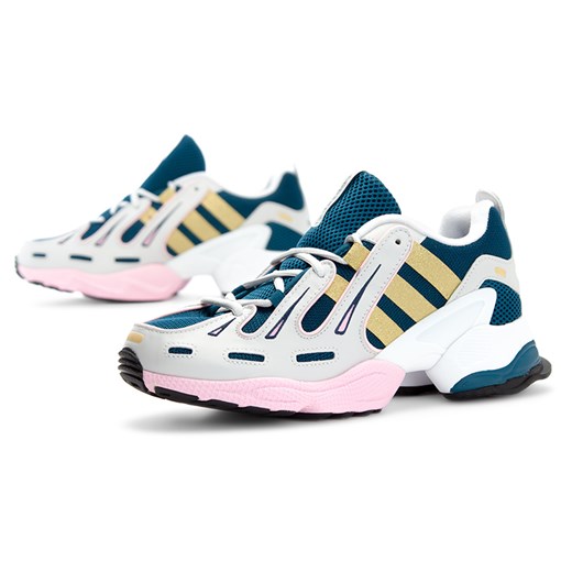 Buty sportowe damskie Adidas do biegania eqt support skórzane gładkie wiązane 
