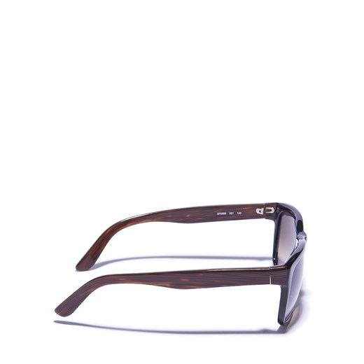 Damskie okulary przeciwsłoneczne w kolorze brązowo-czarnym