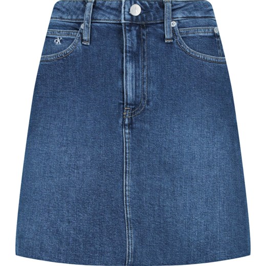 Calvin Klein spódnica niebieska mini 