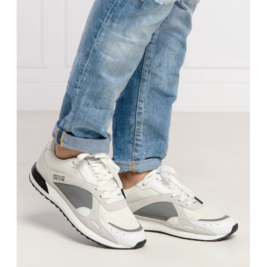 Buty sportowe męskie Versace Jeans sznurowane 
