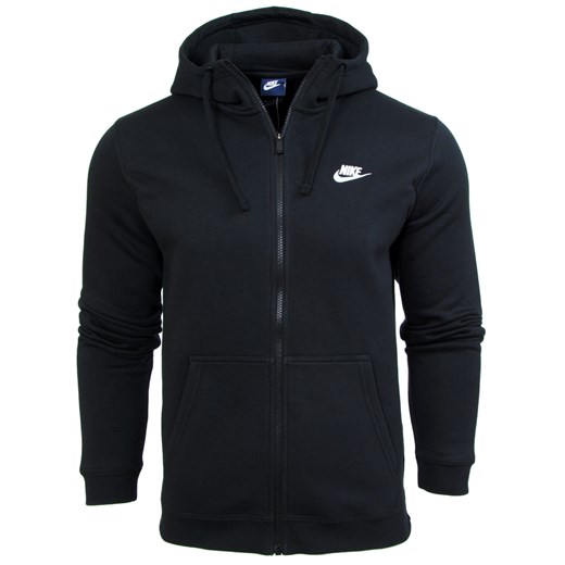 Bluza Nike meska kaptur NSW Hoodie FZ FLC Club 804389 010