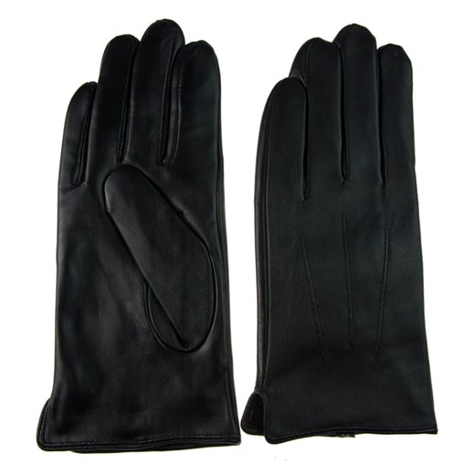 Rękawiczki w kolorze czarnym - skóra koźlęca EM 22 Em Men`s Accessories   EM Men's Accessories