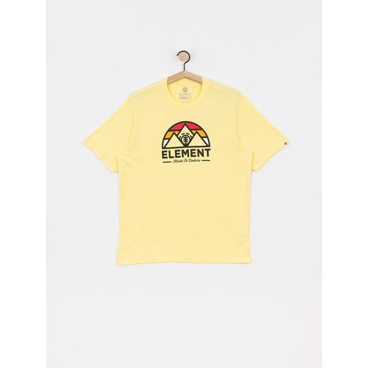 T-shirt męski żółty Element 