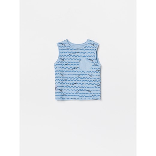 Niebieska odzież dla niemowląt Reserved na lato 