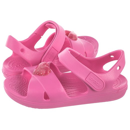Sandały Crocs Classic Cross Strap Sandal Ps Pink Lemonade 206245-669 (CR193-a)