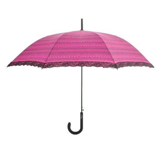 Delikatny parasol z koronką