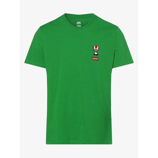 Levi's - T-shirt męski, zielony Levi's  S vangraaf