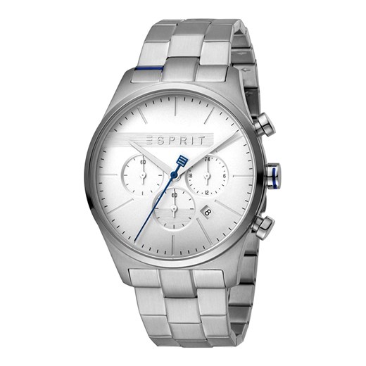 Esprit ES1G053M0045 Ease Chrono Srebrny męski zegarek z chronografem