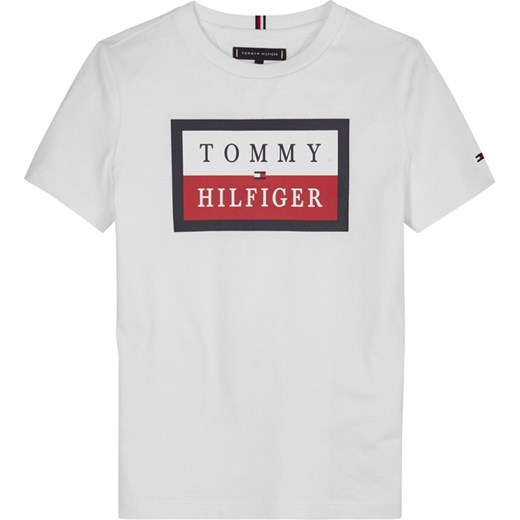 T-shirt chłopięce Tommy Hilfiger biały 