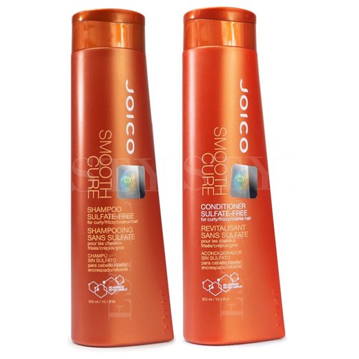 Joico Smooth Cure | Zestaw wygładzający bez siarczanów: szampon 300ml + odżywka 300ml