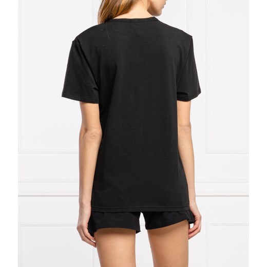 Bluzka damska Calvin Klein Underwear z krótkim rękawem w stylu młodzieżowym 