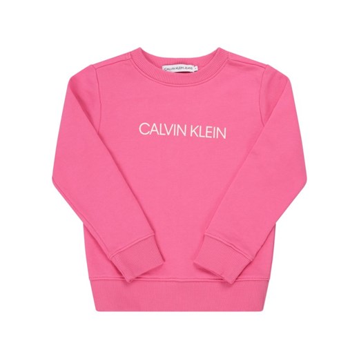 Bluza dziewczęca Calvin Klein różowa jeansowa 